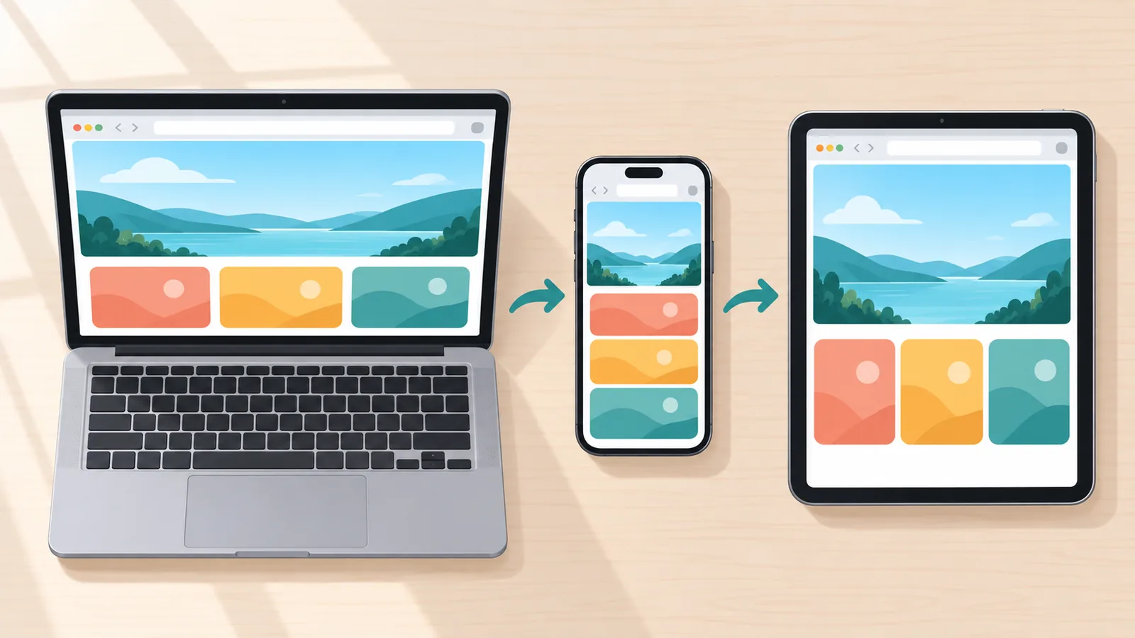 Mac, iPhone dan iPad dengan Safari disegerakkan melalui iCloud