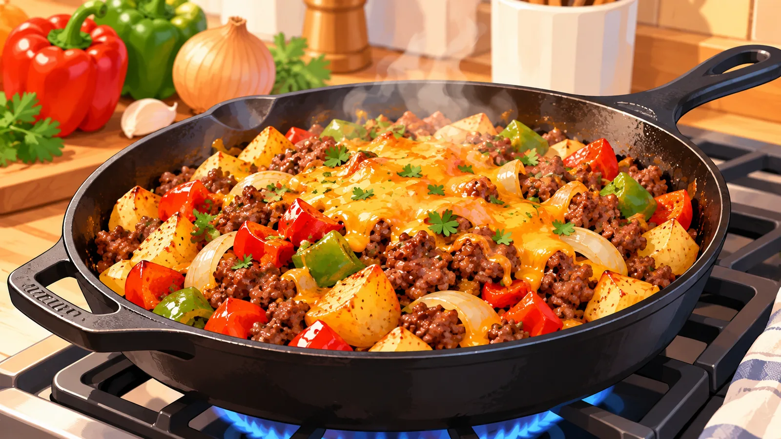 Taco’s en burrito’s met gehakt, limoen en verse toppings