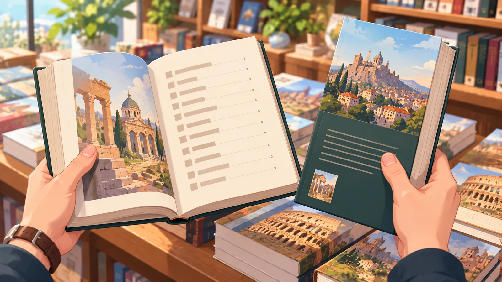 Sprawdzanie spisu treści i bibliografii przed zakupem książki