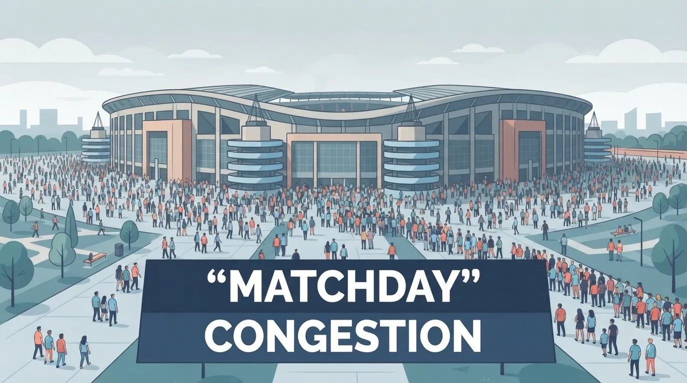 Stadion Premier League w dzień meczowy