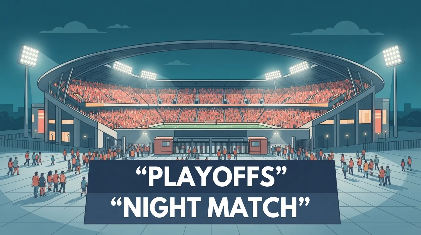 Mecz play-off MLS wieczorem
