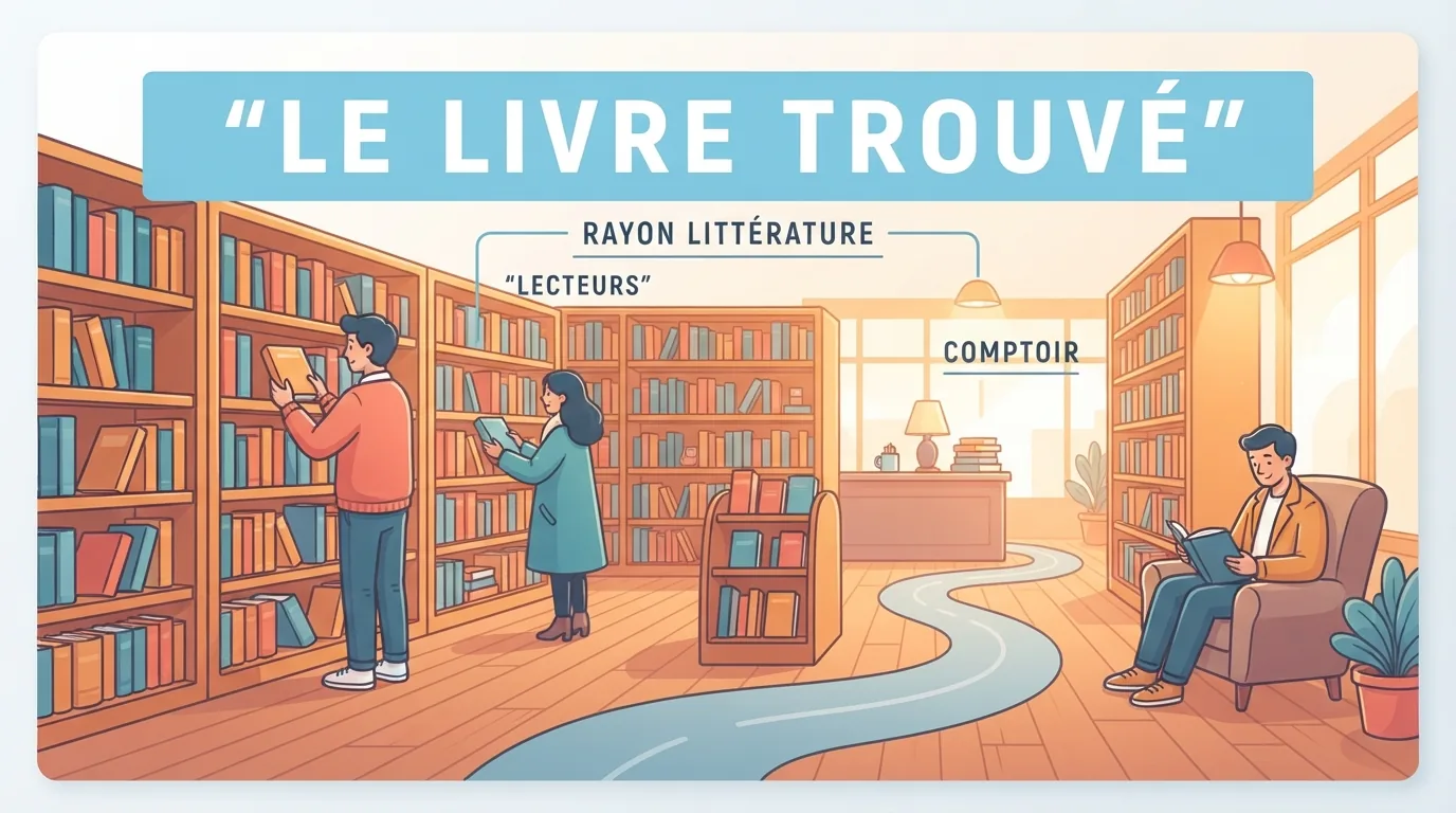 Interior de um sebo com pessoas escolhendo livros