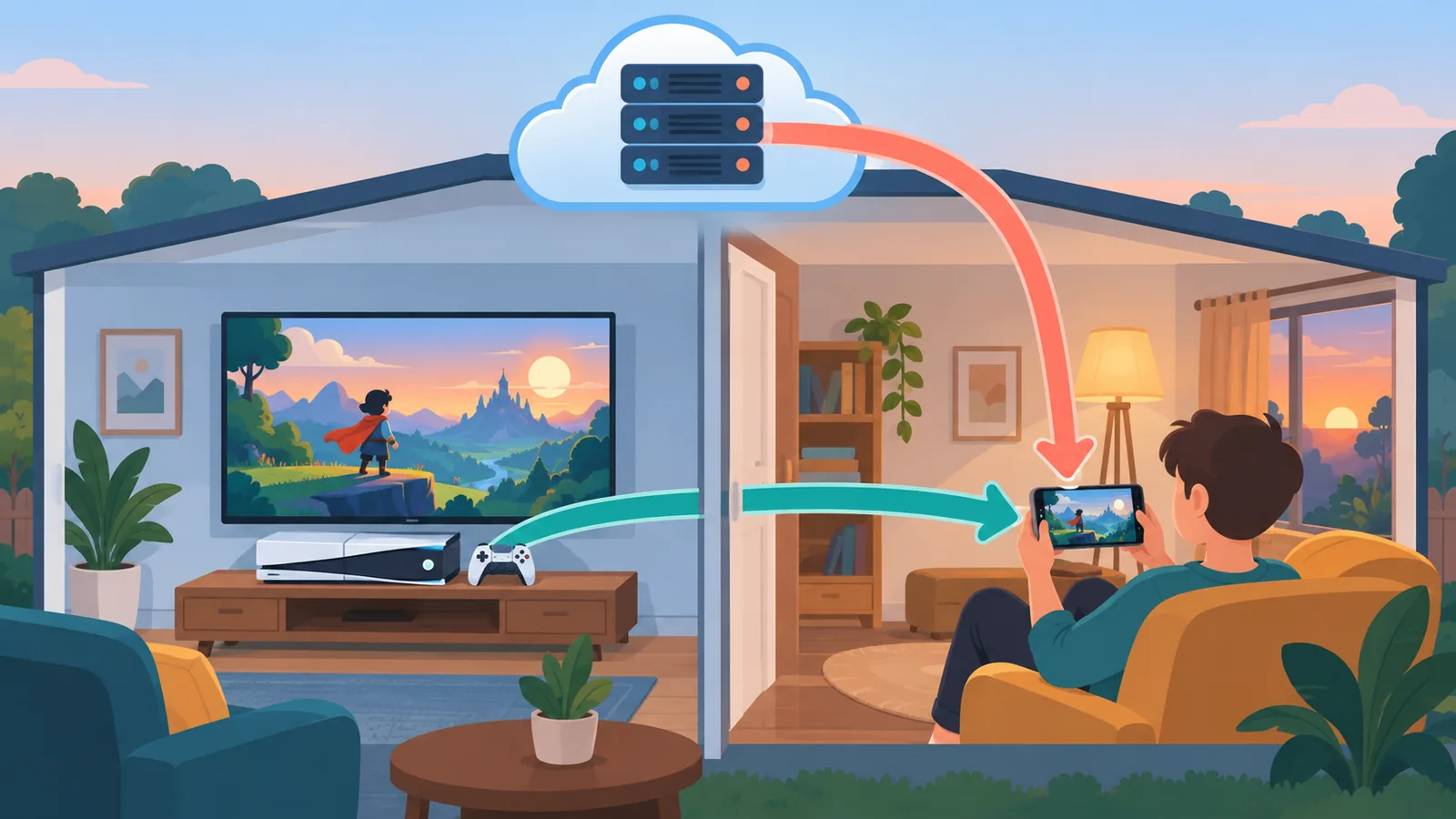 Diferența dintre Remote Play de pe consolă și Cloud Gaming de pe servere