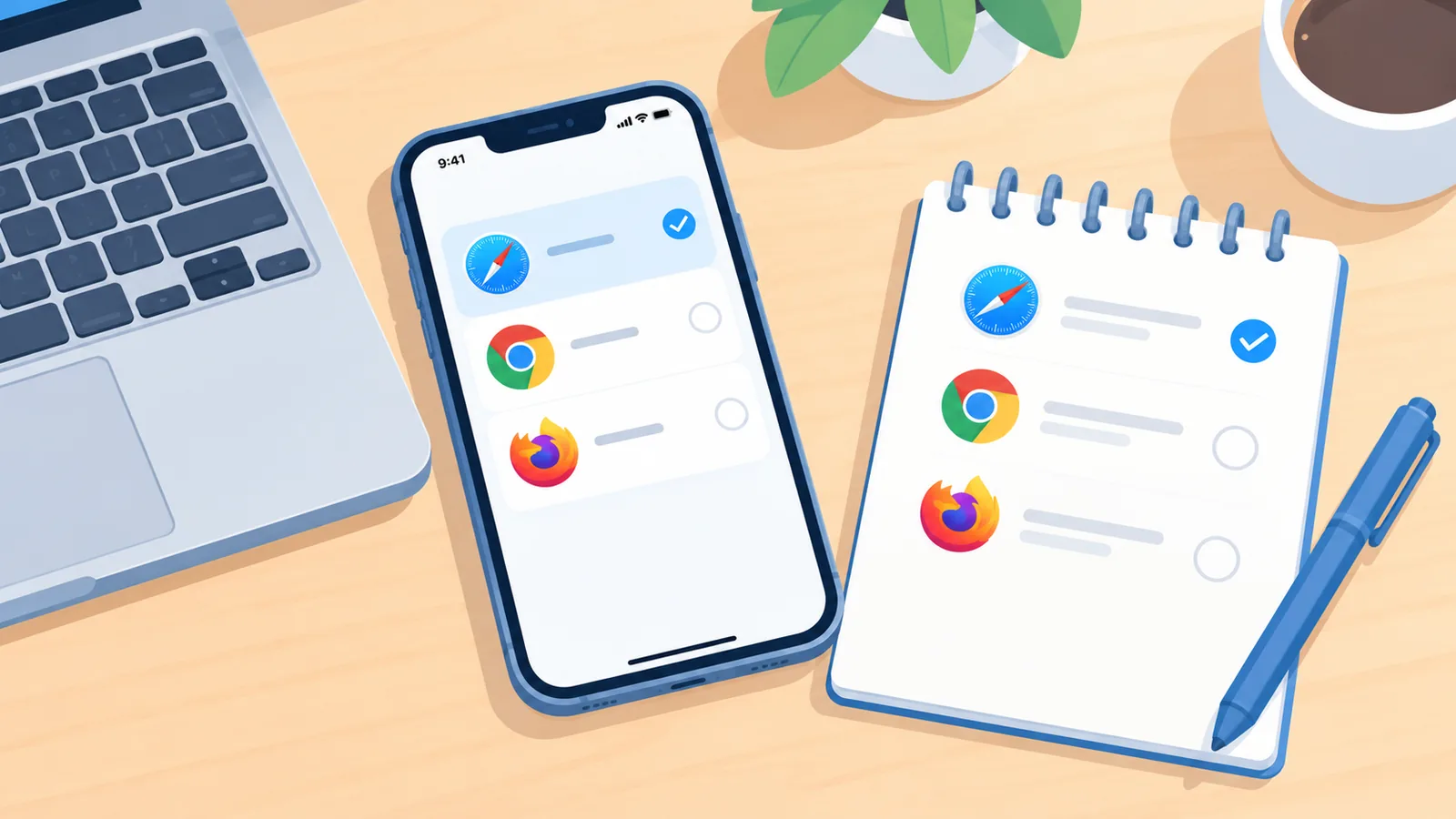 Сравнение способов очистки истории Safari
