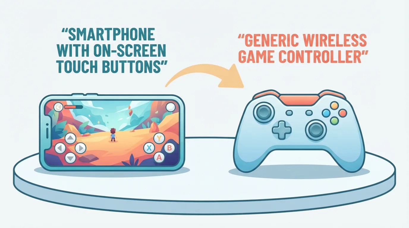 คนเลื่อนดูรายการเกมบนหน้าจอไอโฟนที่โต๊ะในคาเฟ่