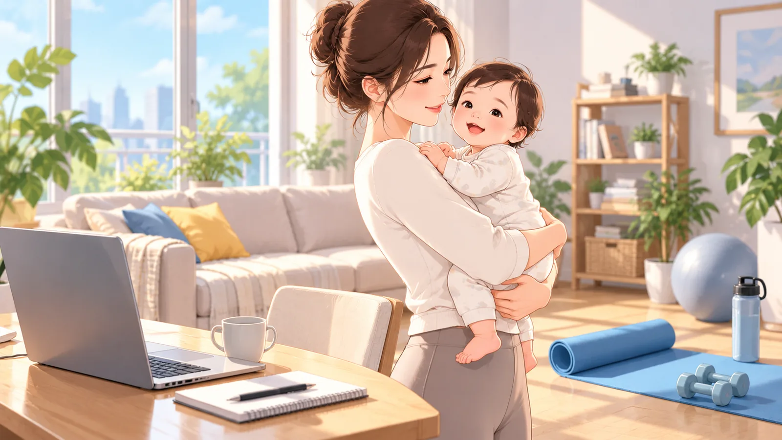 ผู้หญิงหลายไลฟ์สไตล์ทั้งคุณแม่ ออฟฟิศ และออกกำลังกาย
