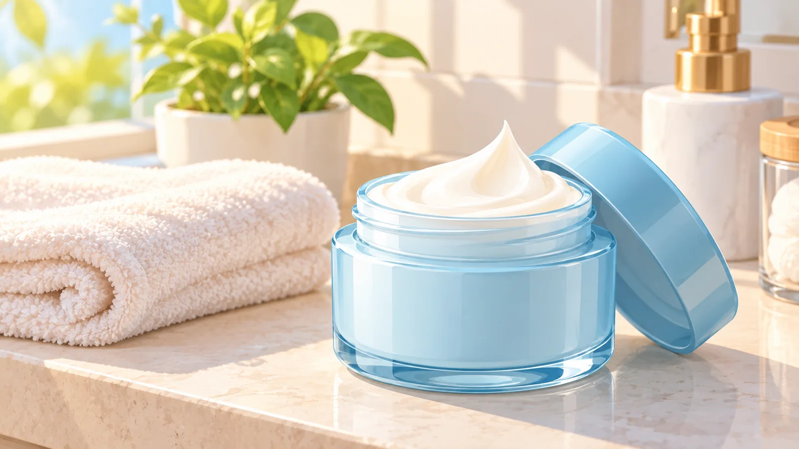 Serum dạng giọt trong chai thủy tinh có ống nhỏ giọt
