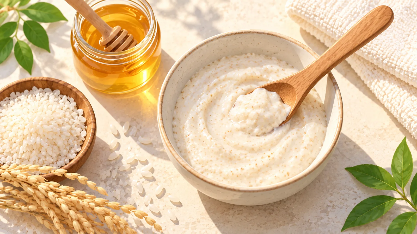 Serum mắt đặt cạnh củ nhân sâm trên mặt đá