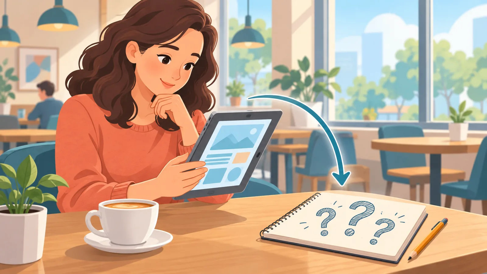 Người đọc giải đáp thắc mắc về dịch vụ viết CV trong quán cà phê