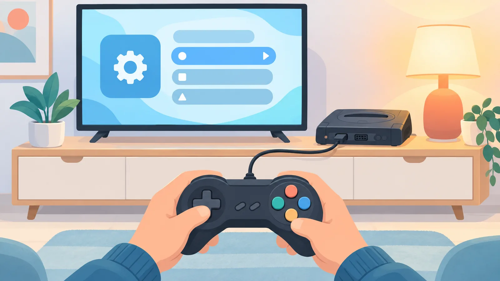 Thiết lập PS4 làm máy chính bằng tay cầm trước màn hình tivi