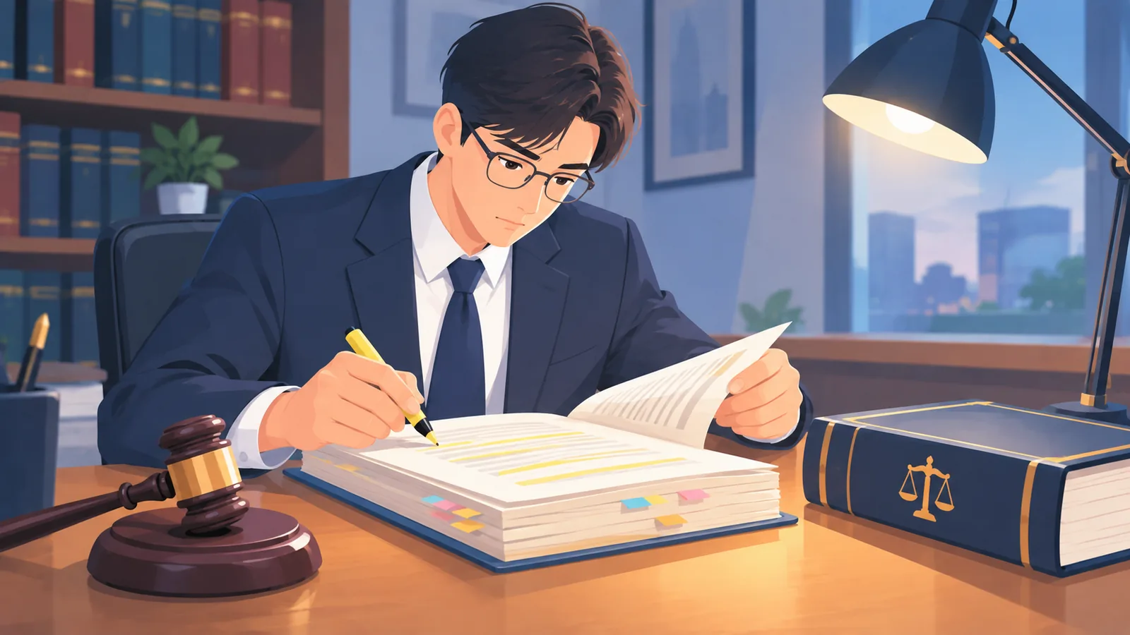 Luật sư nghiên cứu hồ sơ vụ việc