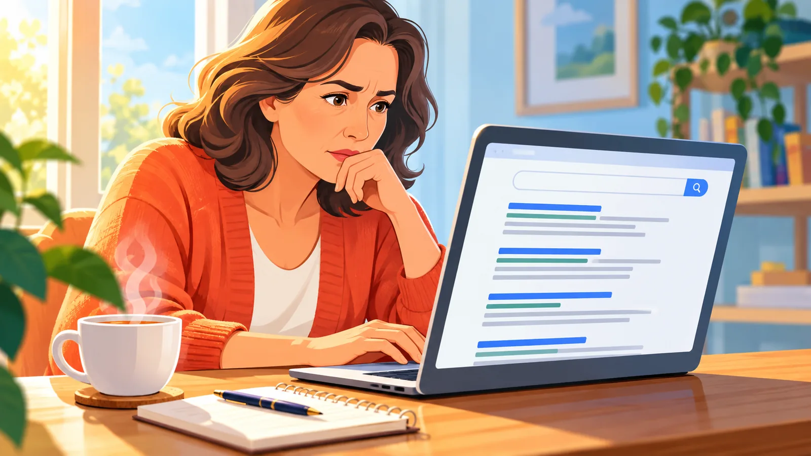 Người đang tìm kiếm luật sư soạn di chúc trên máy tính tại nhà