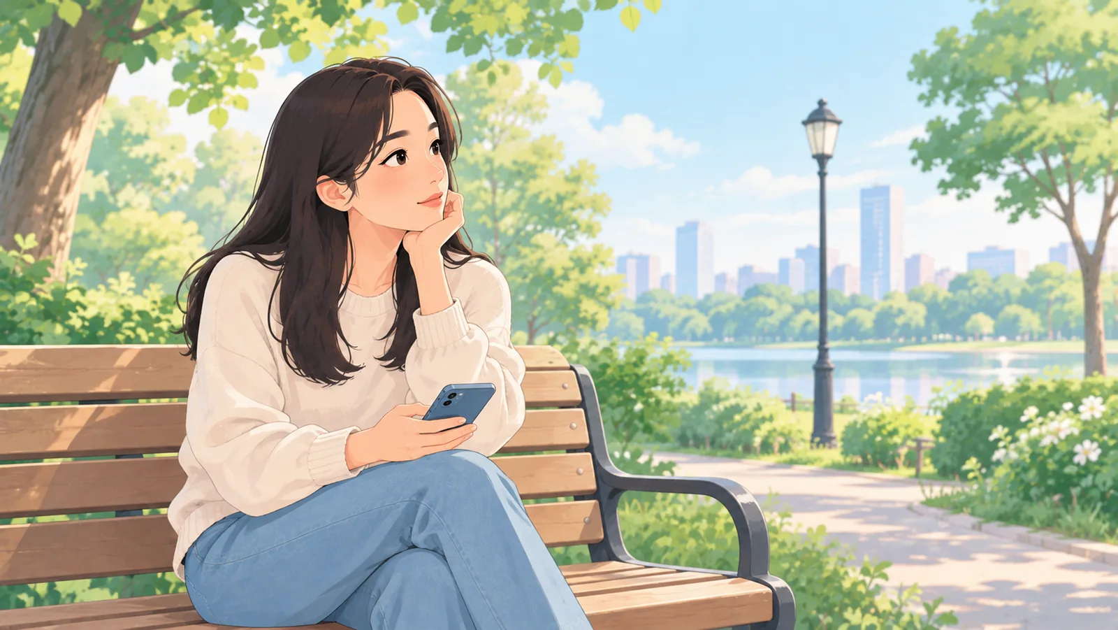 Một người đang cân nhắc và tìm sự hỗ trợ khi thấy không an toàn