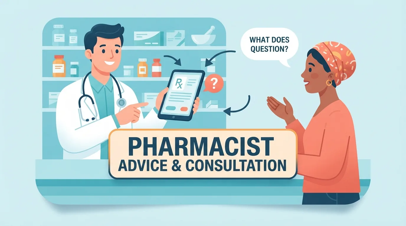 Dược sĩ giải đáp thắc mắc cho khách hàng