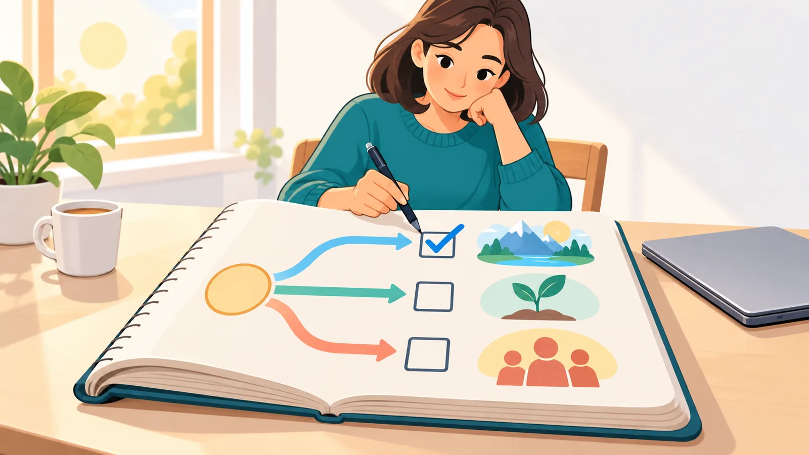 Người đang cân nhắc chọn hướng đi làm thêm phù hợp