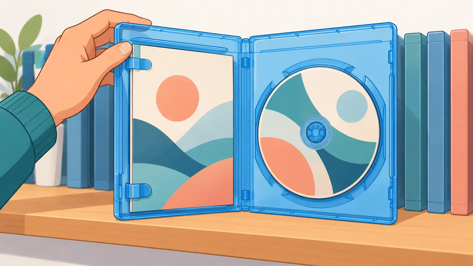 Mở hộp đĩa Blu-ray phim thể thao để xem phần tư liệu đi kèm